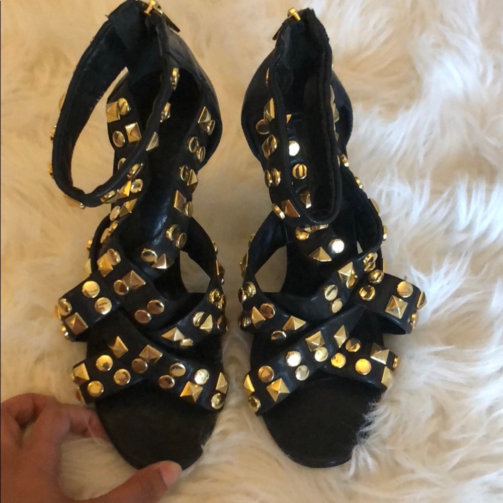 Tory Burch Hold Studded Heels